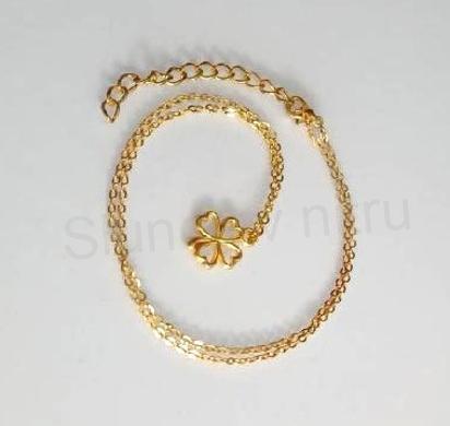 Náhrdelník s přívěškem čtyřlístek (BD453)