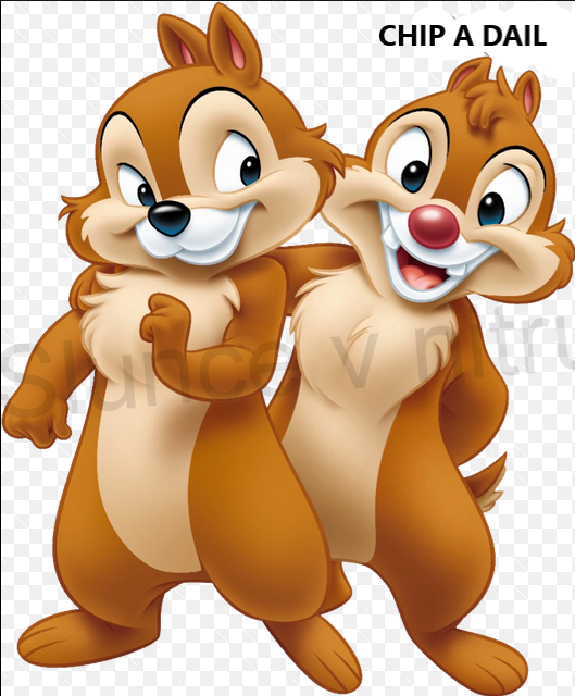 Přívěsek na klíče - rychlá rota Chip (H286)