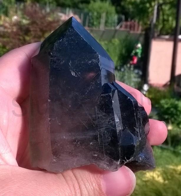 Záhněda, morion špice - srostlice 185g (Brazílie) (X959)