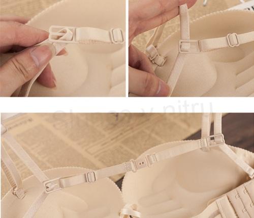 Stahovač ramínek podprsenky červený (C628)