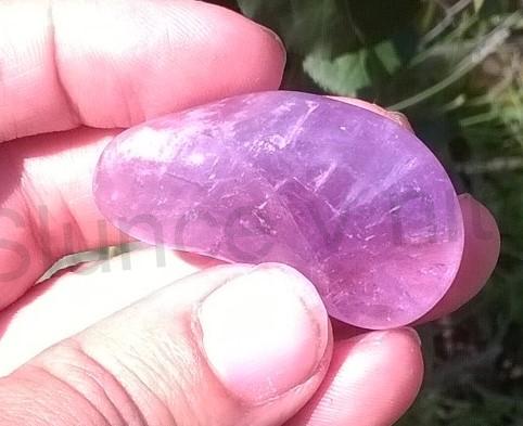 Ametrín tromlovaný s duhami 28,7 g (Bolívie) (X1084)