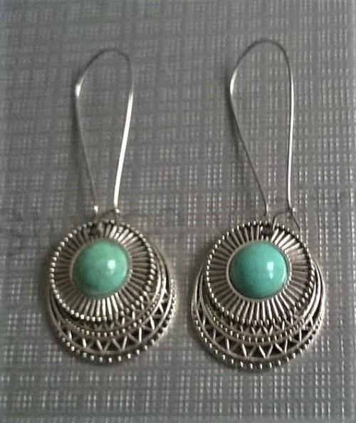 Dlouhé etnické náušnice Bohemia (BB652)