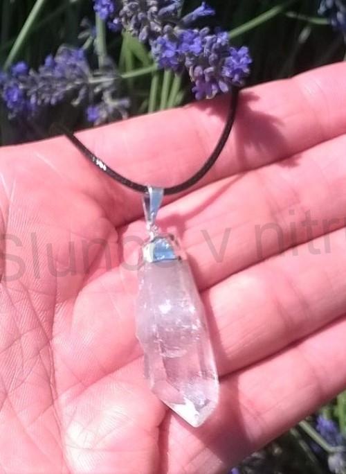 Náhrdelník Křišťál špice (Brazílie) (X1163)