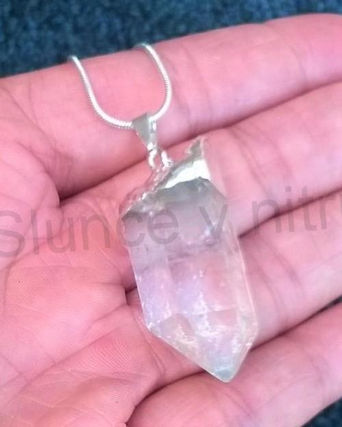 Náhrdelník Křišťál špice (Brazílie) (X1166)