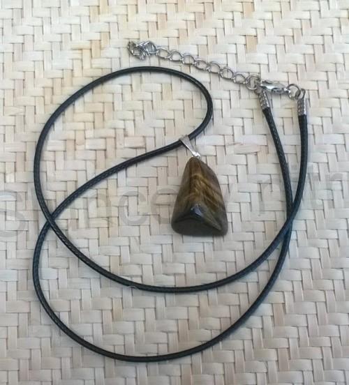 Náhrdelník přívěšek s tygřím okem (X1188)