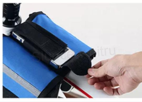 Cyklobrašna na rám kola - modrá (L40)