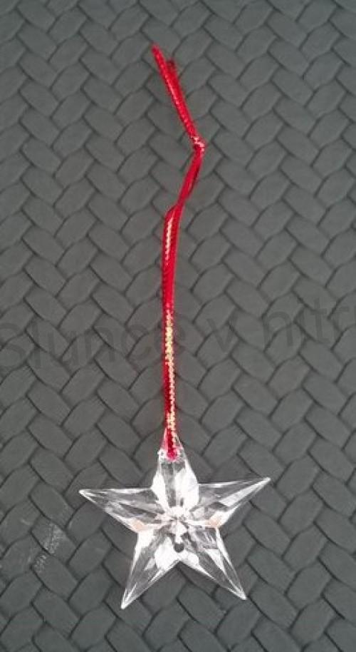 Závěsná ozdoba hvězda, hvězdička 5 ks (V54)
