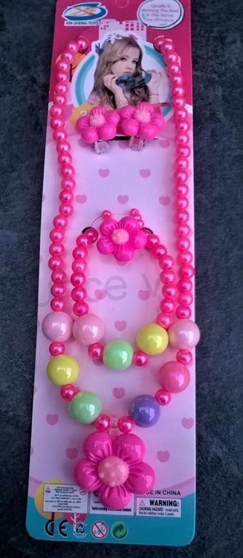 Dívčí sada. set šperků 4 ks (H375)