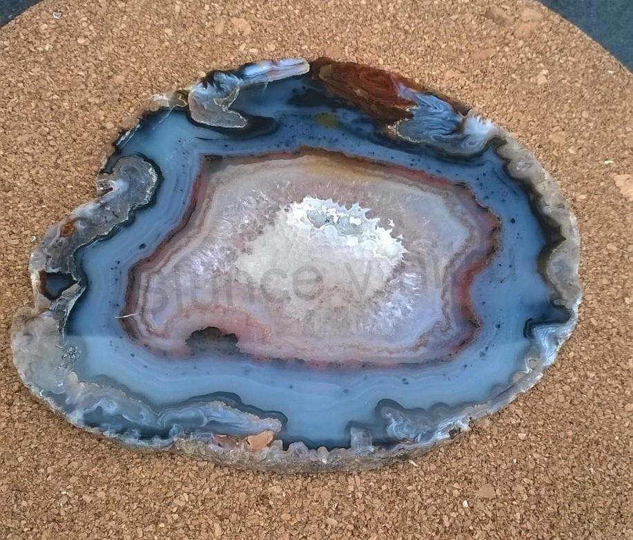 Achát plátek výběr 120g - (Brazílie) (X1306)