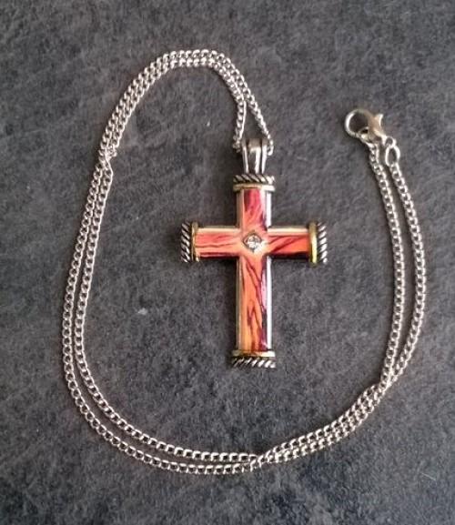 Náhrdelník s přívěškem Kříže, kříž (BD607)