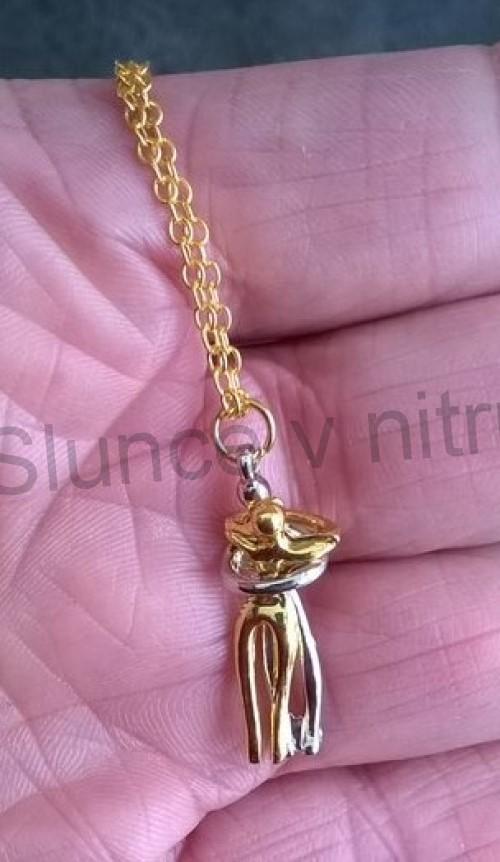 Náhrdelník s přívěškem Obětí, láska, milenci (BD609)