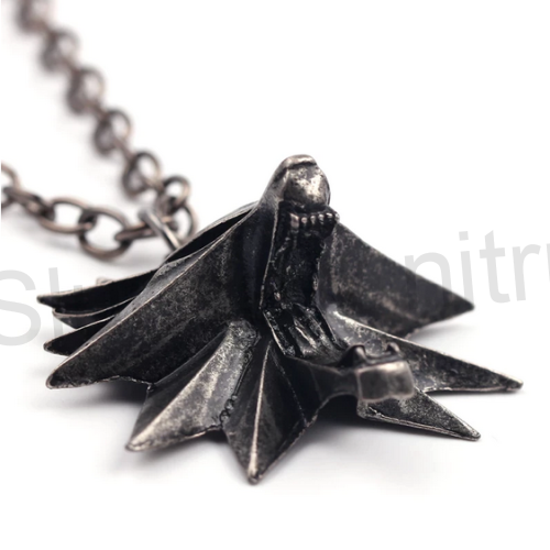 Náhrdelník Geralta s přívěškem Zaklínač - The Witcher Wild (BD615)
