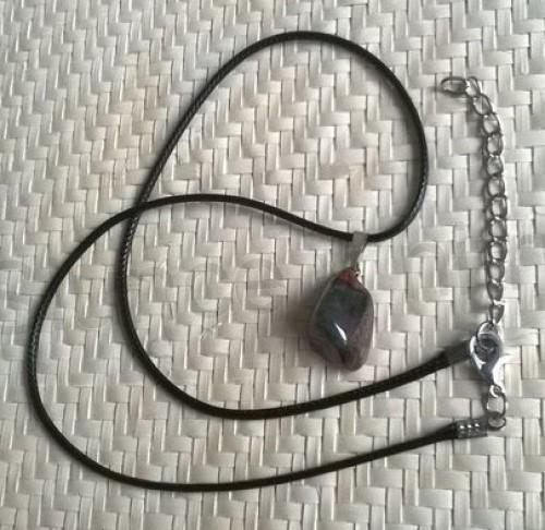 Náhrdelník přívěšek s heliotropem (X1375)