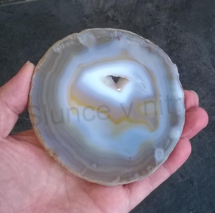 Achát plátek výběr 132g - (Brazílie) (X1398)