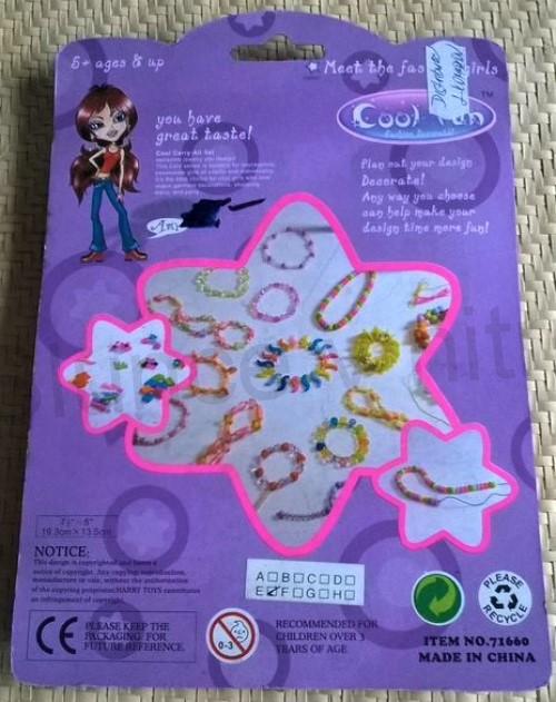 Kreativní sada na tvoření, vytvoření, tvorbu šperků (D710)