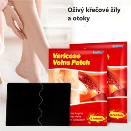 Náplast na křečové žíly 6 kusů (F50)