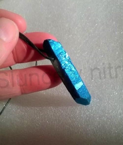 Minerální náhrdelník Aqva aura Titanium (X1477) 
