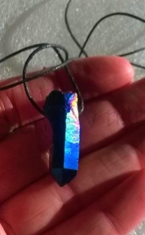 Minerální náhrdelník Aqva aura Titanium (X1485)