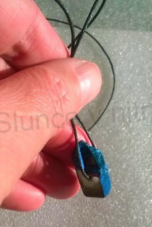 Minerální náhrdelník Aqua Aura Titanium (X1486)