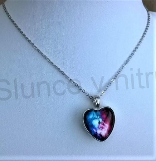 Náhrdelník s přívěskem Vlka (BD669)