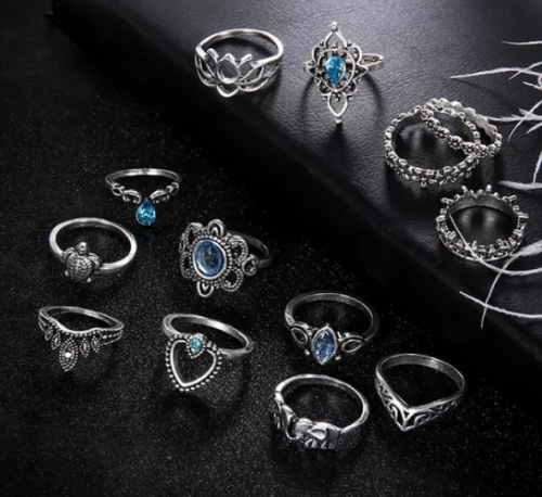 Dámský prsten s ozdobou (BP317)