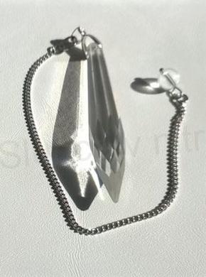 Krystal Feng Shui - kyvadlo - (virgule) (X1527)