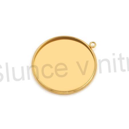 Lůžko kruhové 30 mm - nerez ocel (AD163)