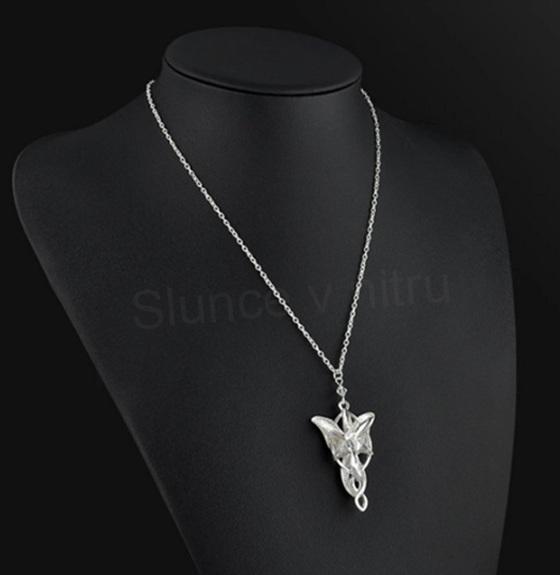 Elfí náhrdelník Arwen – Soumrak hvězda Triquetra (BD697)