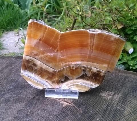 Aragonit řez 524 g (Slovenská Republika) (X1607)