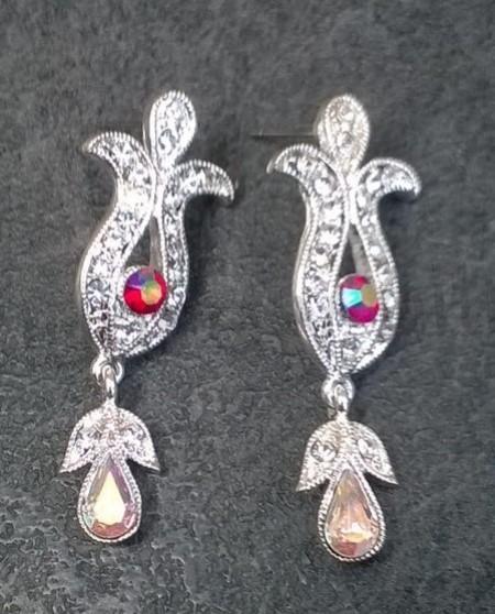 Souprava šperků s náušnicemi a kamínky (BS124)