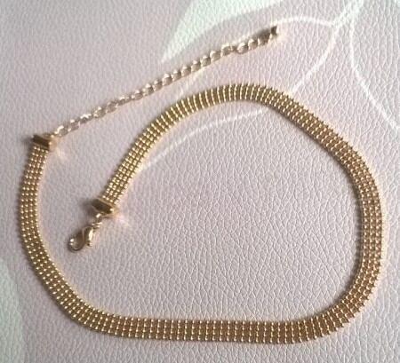 Náhrdelník choker řetízkový (BD729)
