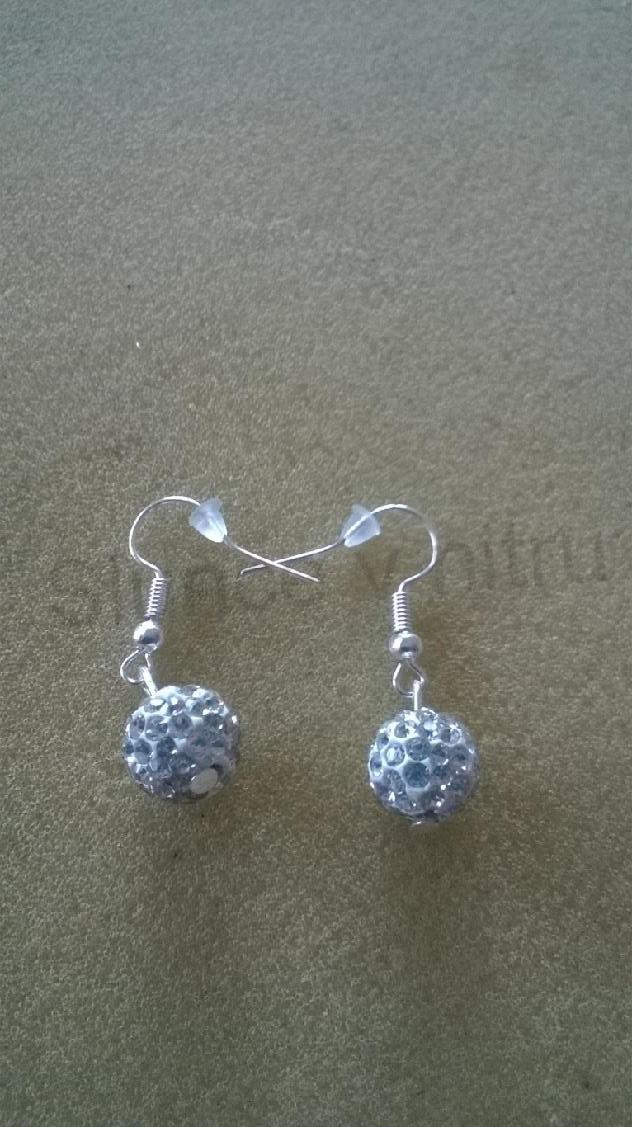 Náušnice kuličky Swarovski 10mm (BB96)