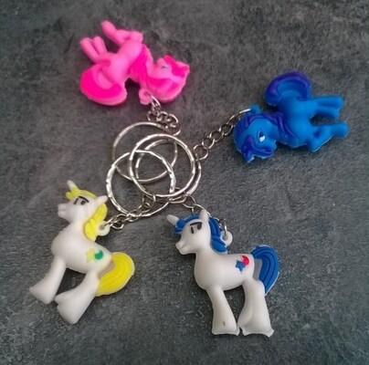 Kličenka, přívěšek My litle pony, koník 3D  Růžový (H44)