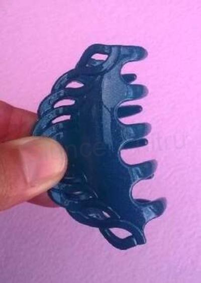 Střední skřipec do vlasů ozdobný 7 x 4,3 cm (H521)