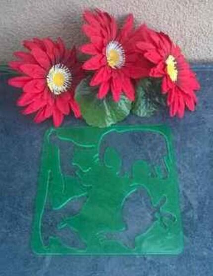 Obkreslovací šablona, šablony zvířátka číslo 7 (E882)