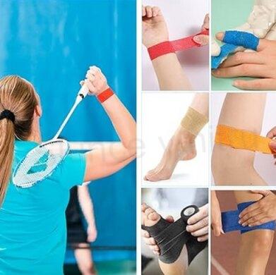 Elastická samofixační obinadlo, obvaz černé menší (F10)