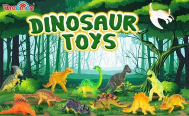 Sada Dreamon figurek dinosaurů 18 kusů (D915)