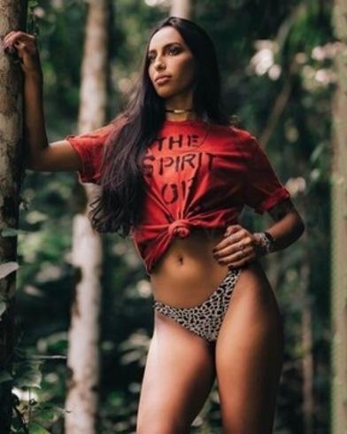 Dámské BOEYAA sexy kalhotky - G-String tanga s leopardím vzorem velikost XL, varianta C (K423)