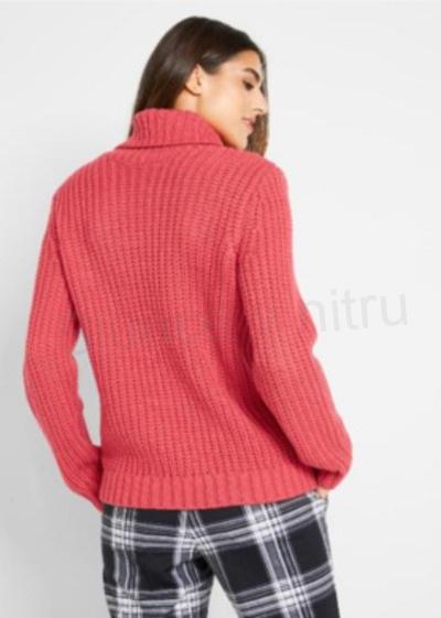 Dámský svetr s rolákem velikost 2 XL (K441)