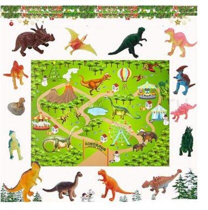 Velký adventní kalendář dinosaurus (D918)