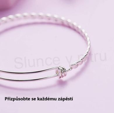 Nerezový náramek na ruku s ozdobami (BC578)