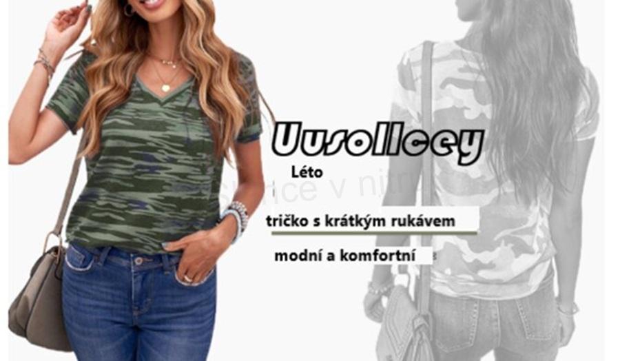 Dámské maskačové triko, tričko velikost S (K490)