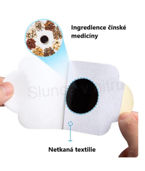 Náplast pro diabetiky, snížení hladiny cukru v krvi 6 kusů v balení (F67)