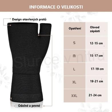 Kompresní bezprstové rukavice při artróze, Revmatoida velikost M (F69)