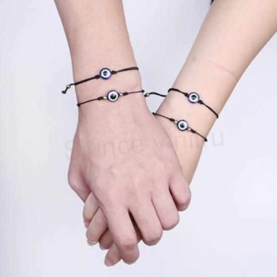Šňůrkový náramek na ruku oko (BC579)