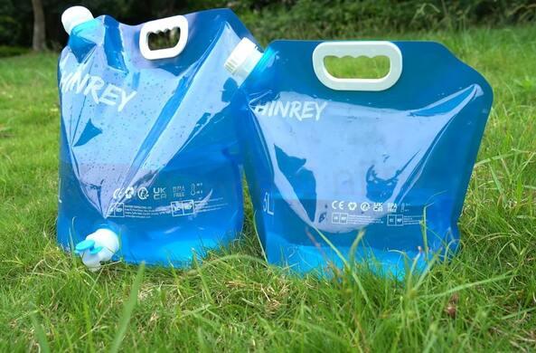 Skládací kanystr na vodu 5l přenosný vak na pitnou vodu (L48)