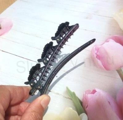 Kříšťálová vínová sponka do vlasů kolibřík (H603)