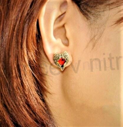 Puzetové náušnice | Retro Andělská křídla (BB10)