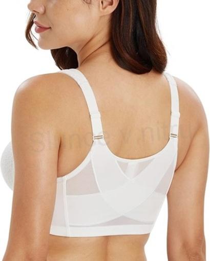 Dámská podprsenka bez kostic, zapinání vpředu vel.80D (K509)