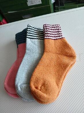 Vysoce kvalitní Vlněné ponožky vel.35 - 42 růžové (K522)